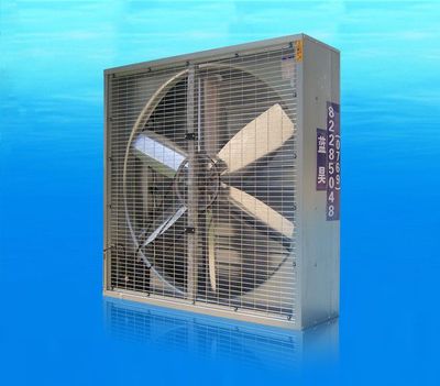 供應低噪音排風扇 2014廠房通風換氣扇藍昊負壓風機評測——高效排風方案
